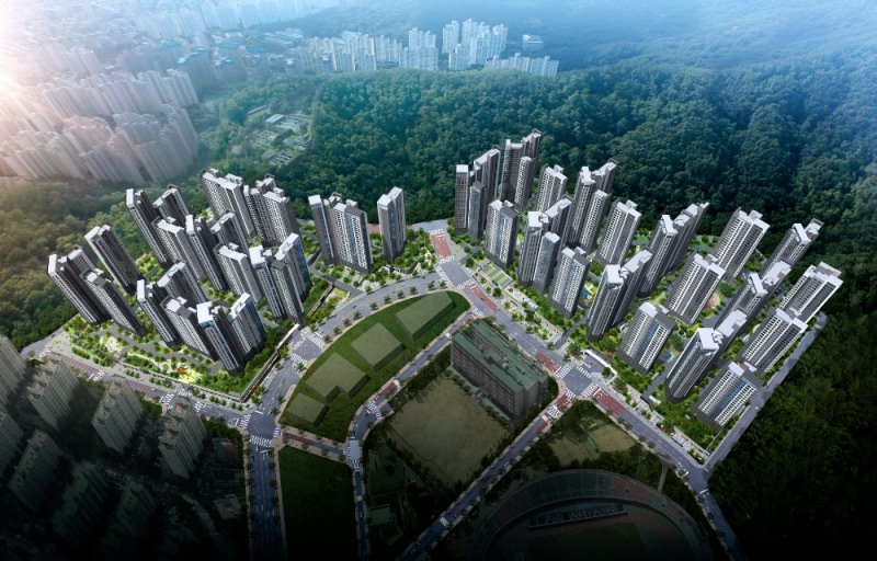 '평촌 엘프라우드'조감도