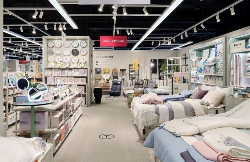 한샘디자인파크 롯데메종동부산점 생활용품관.(사진=한샘)