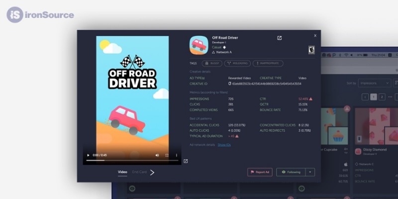 아이언소스, 광고 품질 도구 애드 퀄리티(Ad Quality) 솔루션 확대
