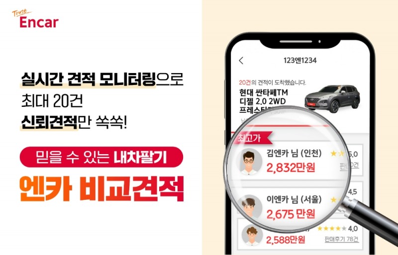 엔카닷컴, ‘신뢰견적 시스템’ 도입…고객 유인행위 차단