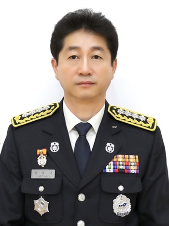 정영덕 부산남부소방서장.(사진제공=부산재난소방본부)