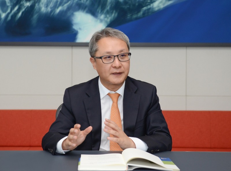 법무법인 태평양 범현 변호사가 지난 7일 사내 회의실에서 본지와 인터뷰를 진행하고 있다. 사진=법무법인 태평양