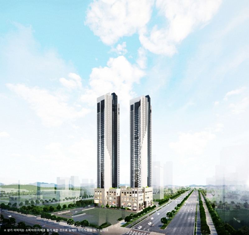 힐스테이트 창원 센트럴 투시도.(사진=현대엔지니어링)