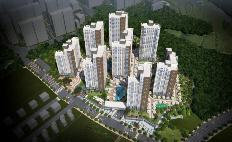 휴먼빌 에듀파크시티 조감도.(사진=일신건영)