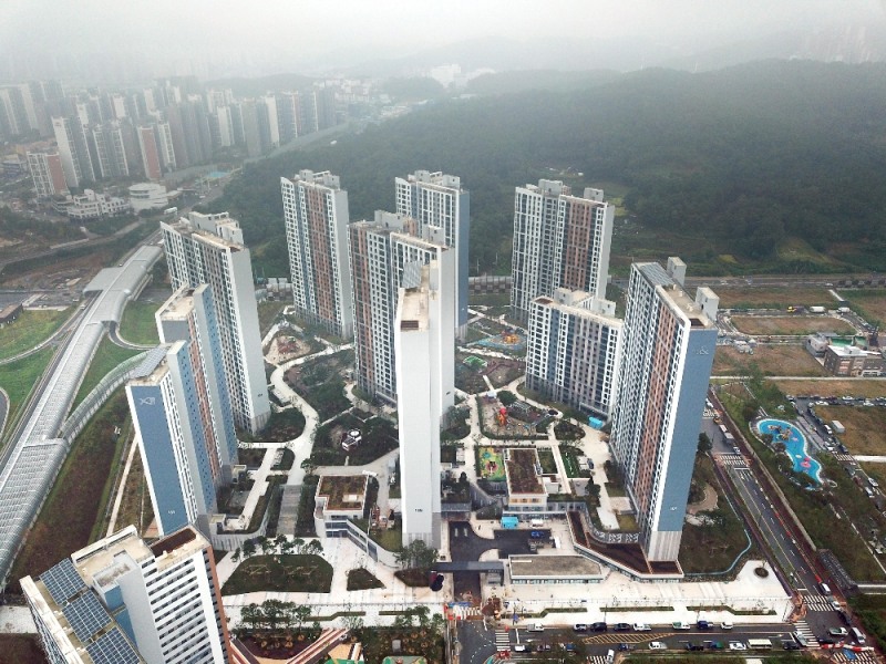 광주역 자연&자이 전경.(사진=GS건설)