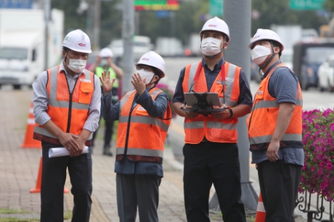도로공사 김진숙 사장, 국가안전대진단 현장 안전점검 실시