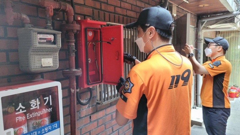 서울시, 쪽방촌 등 취약지역 긴급 소방 안전점검 진행