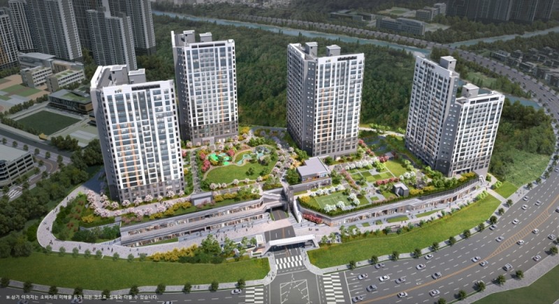 화성동탄2 제일풍경채 퍼스티어 조감도.(사진=제일건설)