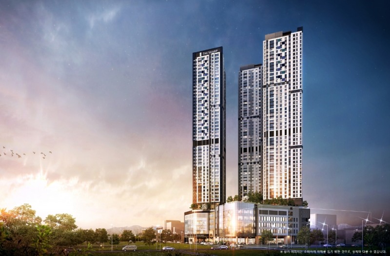 더샵 동성로센트리엘 투시도.(사진=포스코건설)