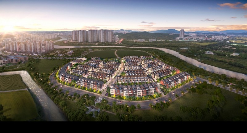 메종 드 엘리프 송산 조감도.