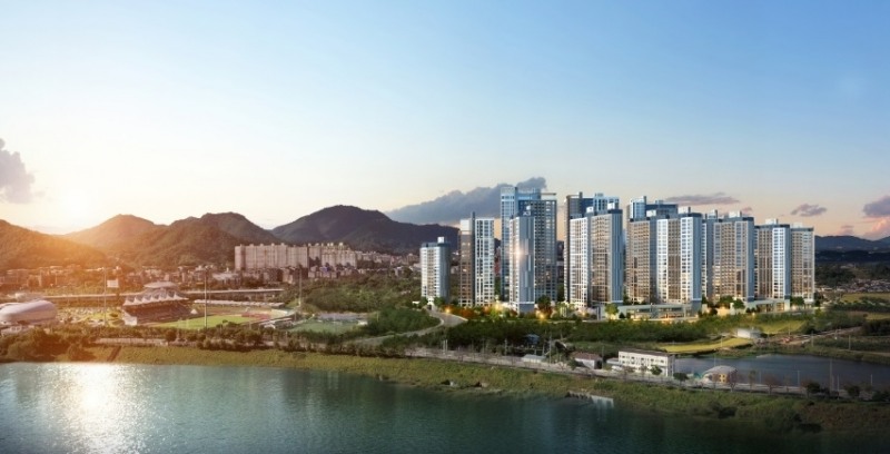 나주역자이 리버파크 투시도.(사진=GS건설)