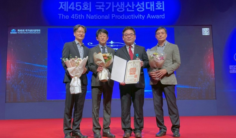 두산산업차량 심방유 전무, 제45회 국가생산성대회서 산업포장 수상