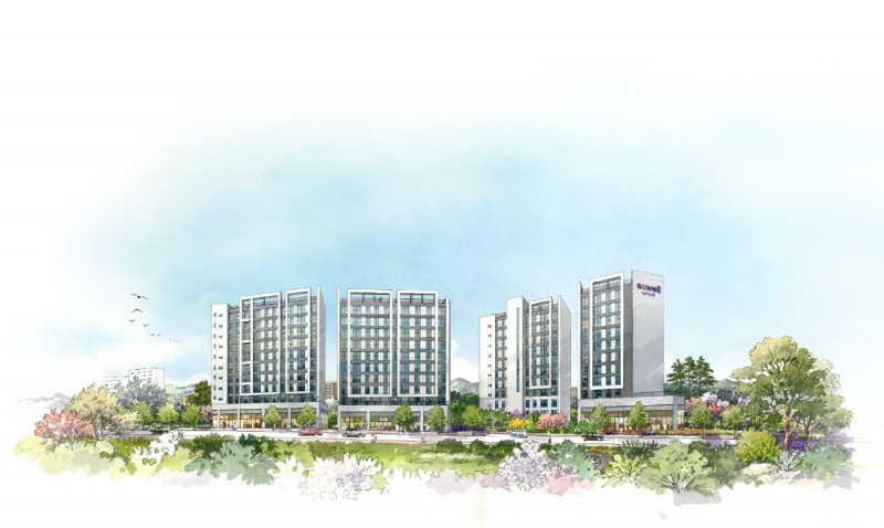 별내역 지웰 에스테이트 투시도.