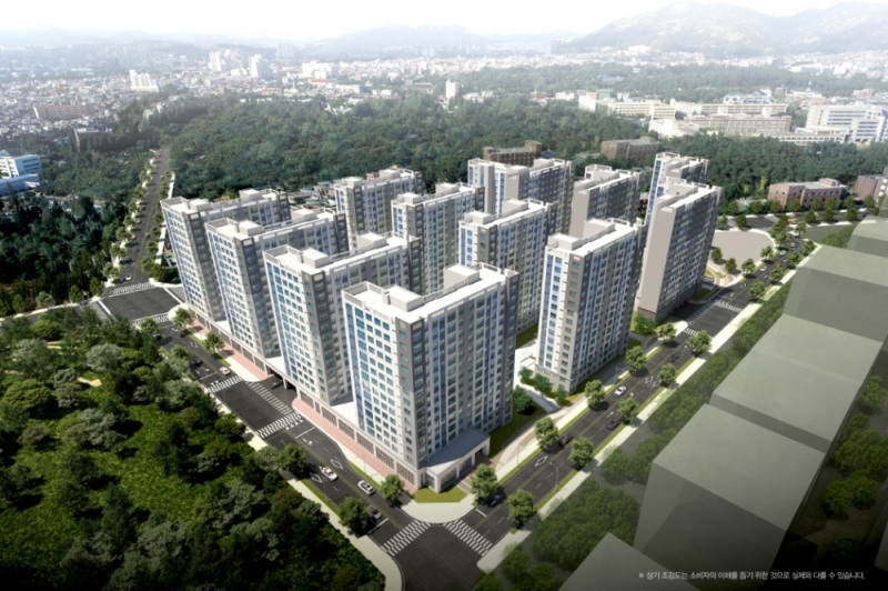 수원 금호 리첸시아 퍼스티지 조감도.(사진=금호건설)