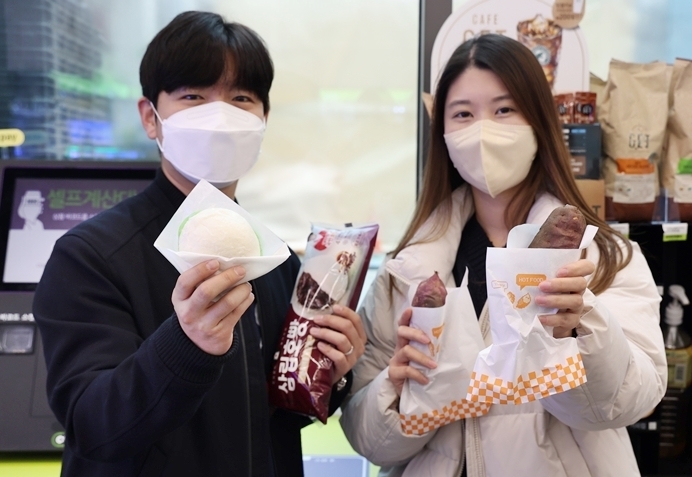 CU, "호빵은 남자, 군고구마는 여자가 더 많이 찾는다"