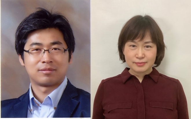 ‘올해의 과학교사상’수상자 문재현·이선영 교사.(사진제공=부산교육청)