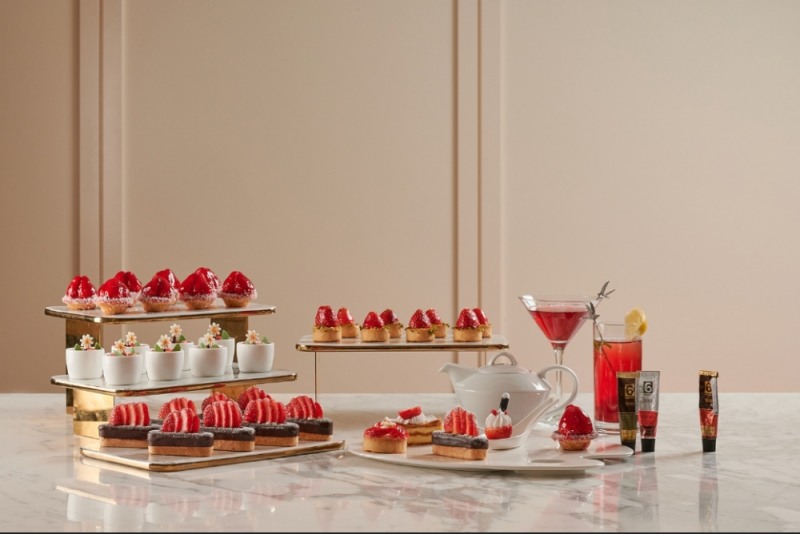 롯데호텔 2022 머스트 비 스트로베리 이미지.(사진=롯데호텔 서울)