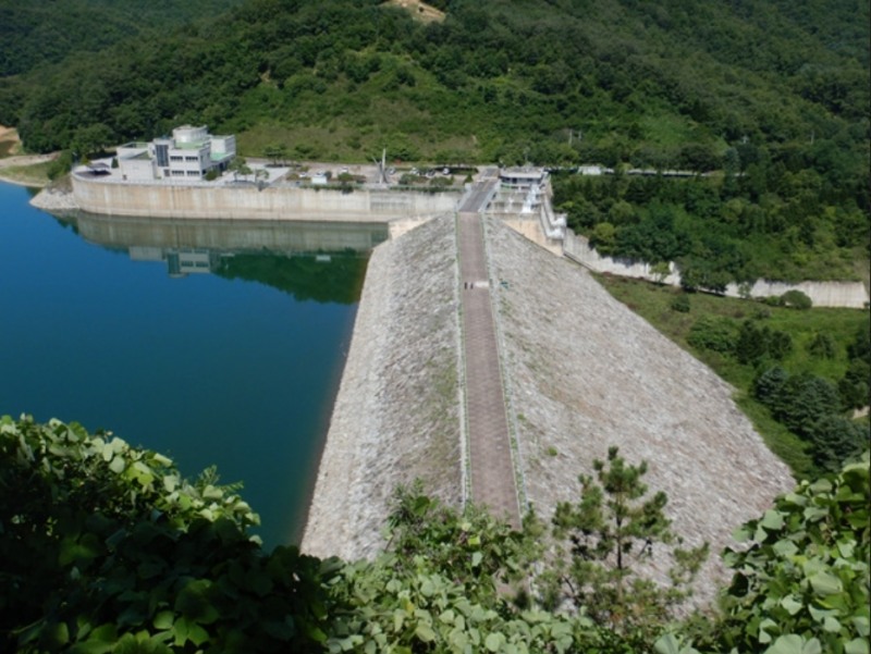 횡성댐 전경.(사진=국토안전관리원)