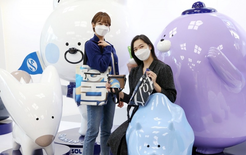 신한은행, ‘폐현수막 업사이클링 캠페인’ 시행