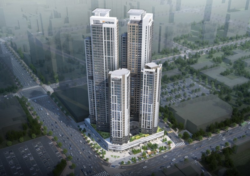 대구 호반써밋 하이브파크 조감도