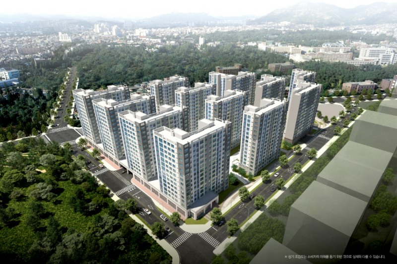 수원 금호 리첸시아 퍼스티지 투시도