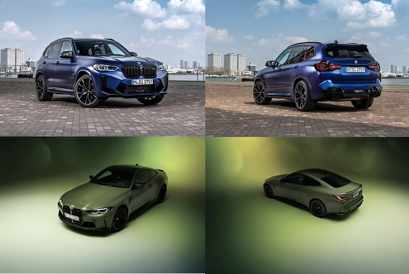 BMW, ‘뉴 X3 M 컴페티션-뉴 M4 쿠페 컴페티션’ 온라인 한정판 출시
