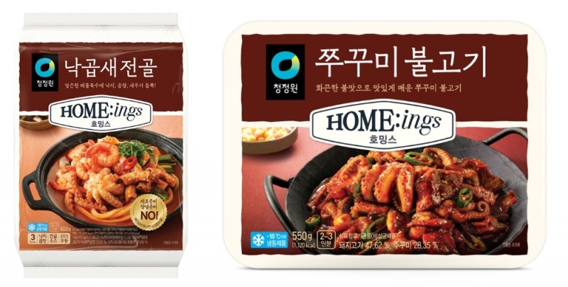 대상㈜ 청정원 호밍스, ‘낙곱새 전골’, ‘쭈꾸미 불고기’ 출시