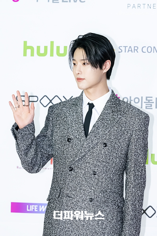 우즈, '2021 Asia Artist Awards' 포토월 행사