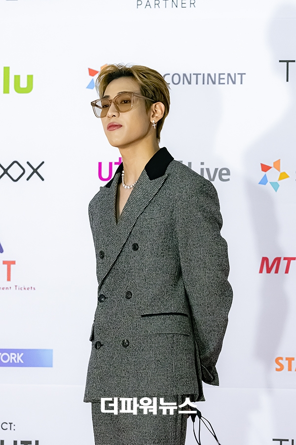 뱀뱀, '2021 Asia Artist Awards' 포토월 행사