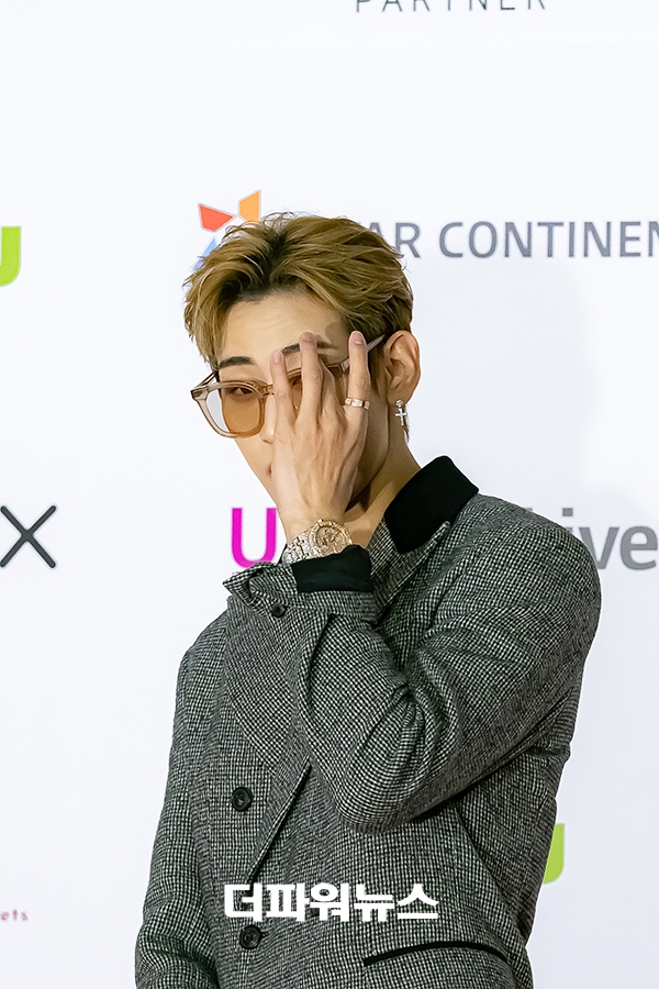 뱀뱀, '2021 Asia Artist Awards' 포토월 행사