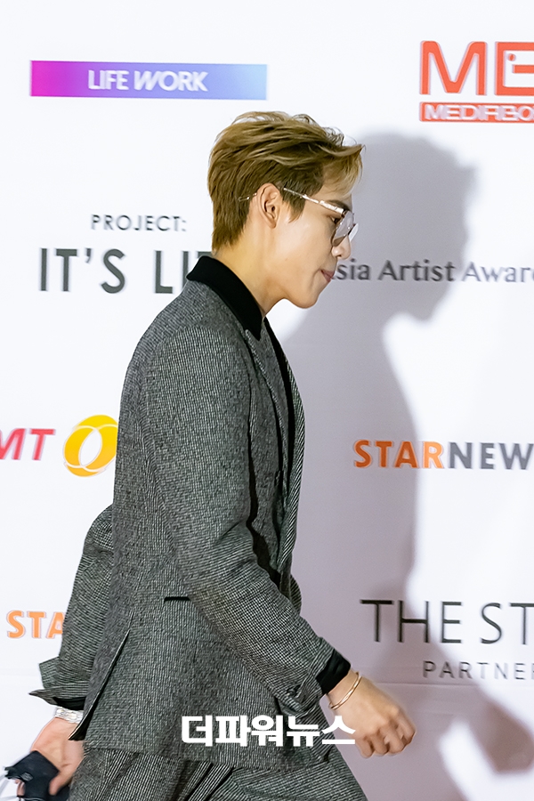 뱀뱀, '2021 Asia Artist Awards' 포토월 행사