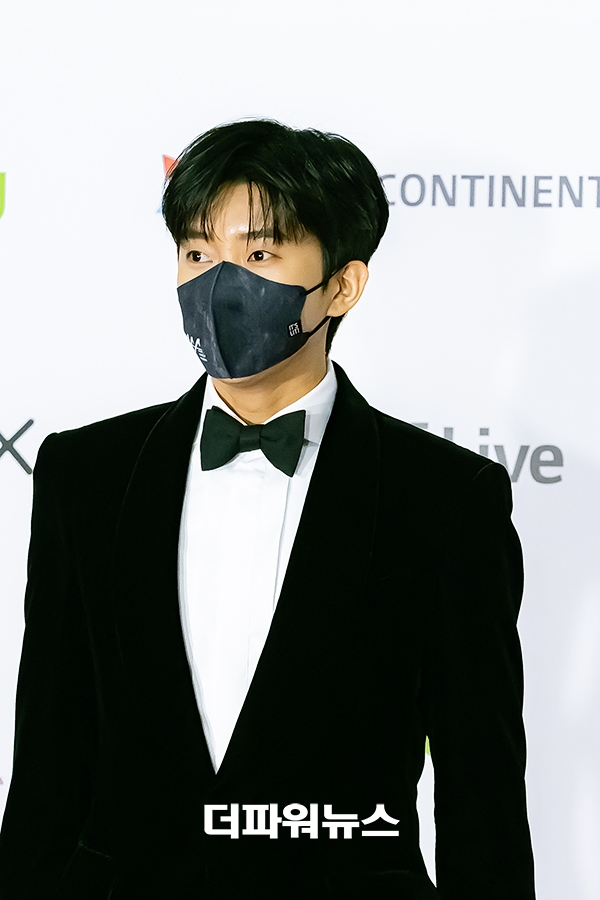 임영웅, '2021 Asia Artist Awards' 포토월 행사