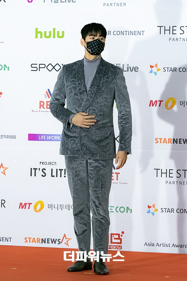차은우, '2021 Asia Artist Awards' 포토월 행사