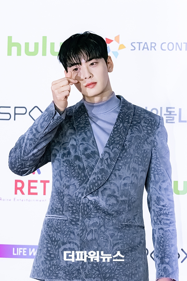 차은우, '2021 Asia Artist Awards' 포토월 행사