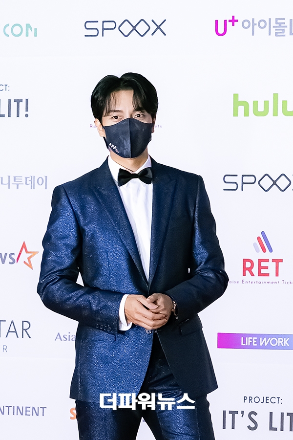 이승기, '2021 Asia Artist Awards' 포토월 행사