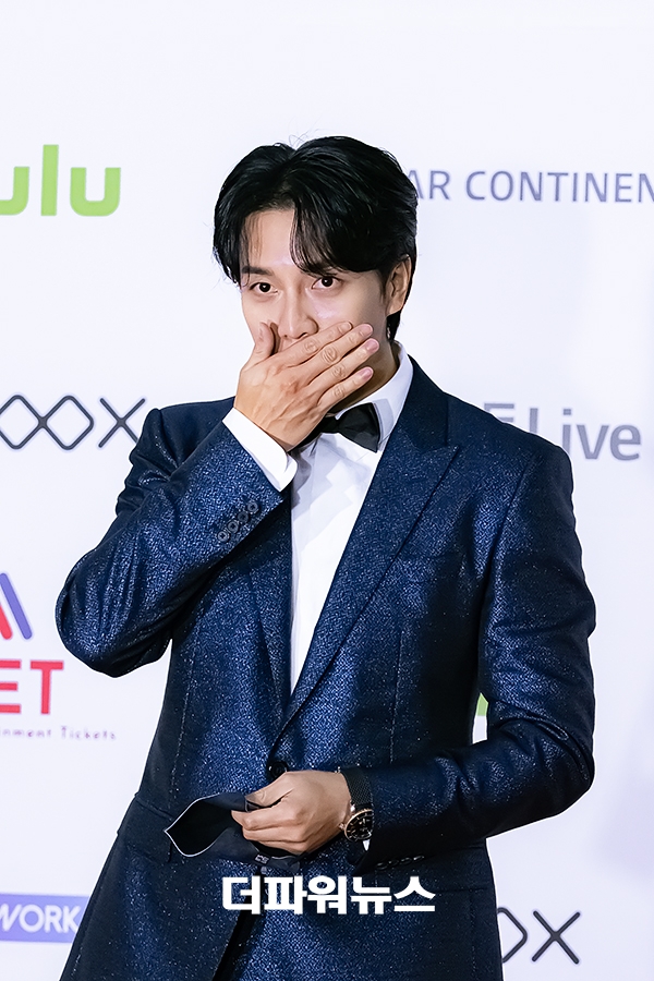 이승기, '2021 Asia Artist Awards' 포토월 행사