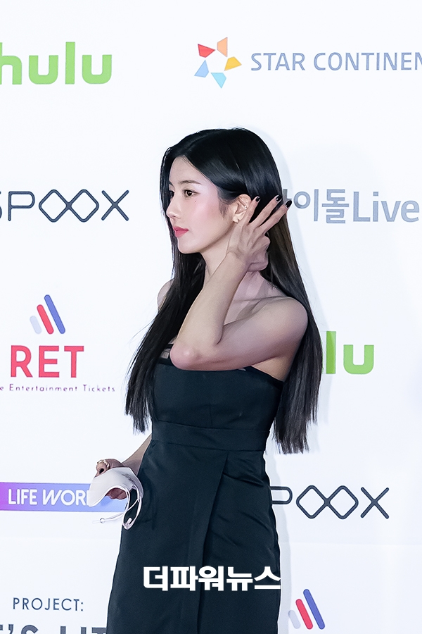 권은비, '2021 Asia Artist Awards' 포토월 행사