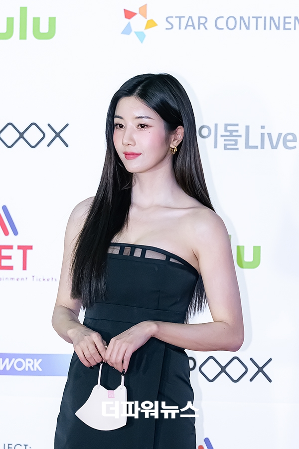 권은비, '2021 Asia Artist Awards' 포토월 행사