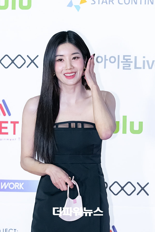 권은비, '2021 Asia Artist Awards' 포토월 행사