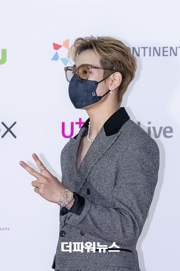 뱀뱀, '2021 Asia Artist Awards' 포토월 행사