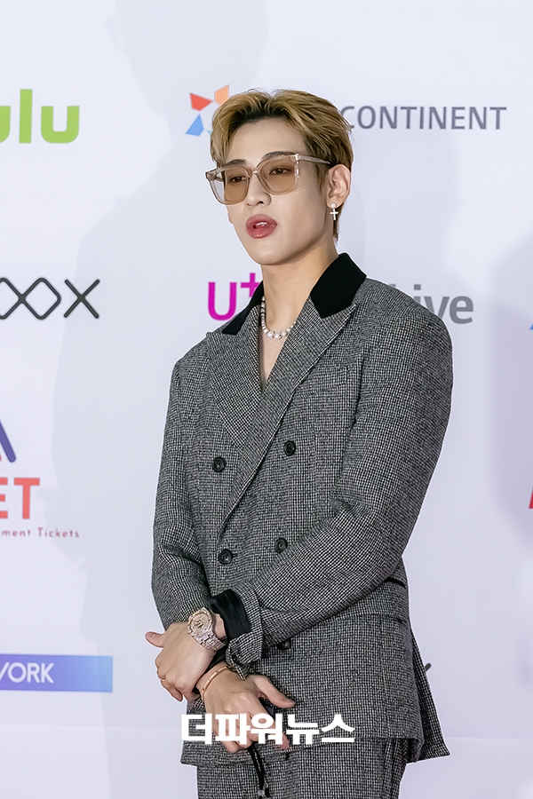 뱀뱀, '2021 Asia Artist Awards' 포토월 행사