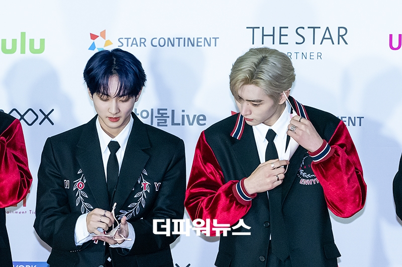 엔하이픈, '2021 Asia Artist Awards' 포토월 행사