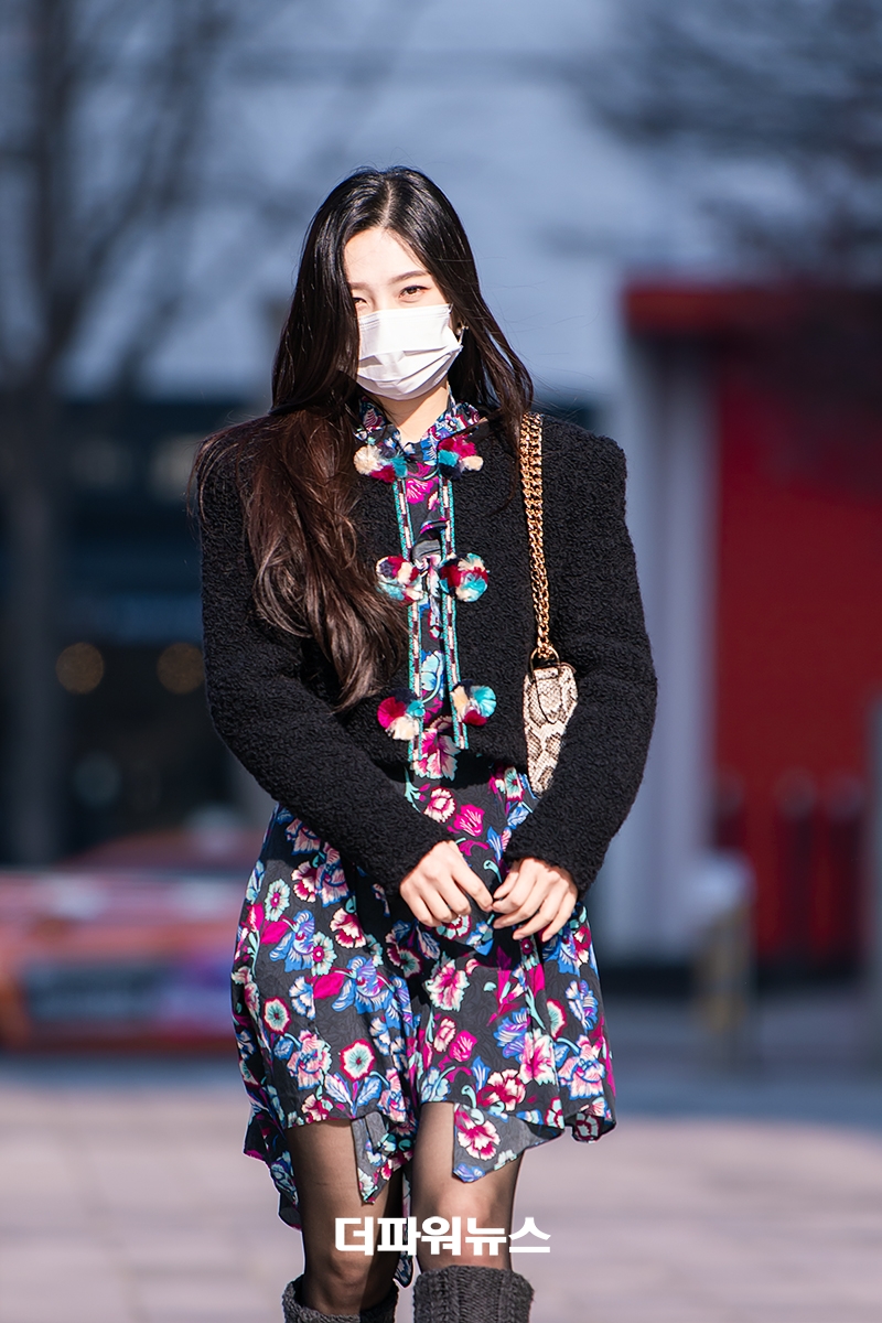 레드벨벳 조이, SBS 방송 녹화 출근길