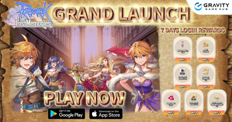 그라비티, ‘Ragnarok: The Lost Memories’ 필리핀, 싱가포르, 말레이시아 지역 정식 론칭