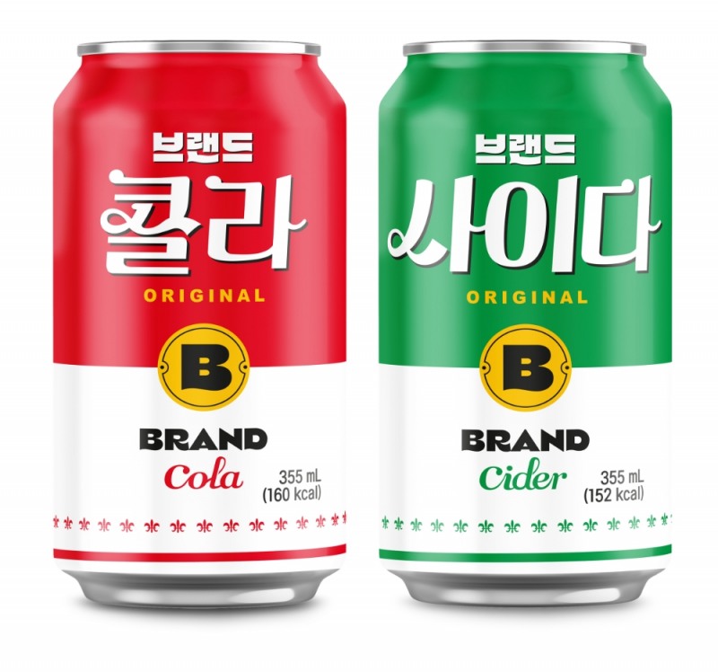 노브랜드 버거, ‘브랜드 콜라, 사이다’ 출시