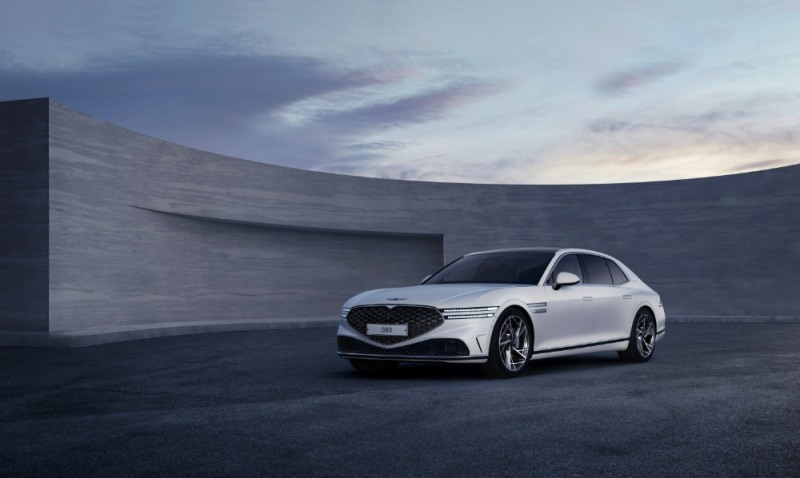 신형 G90.(사진=제네시스)