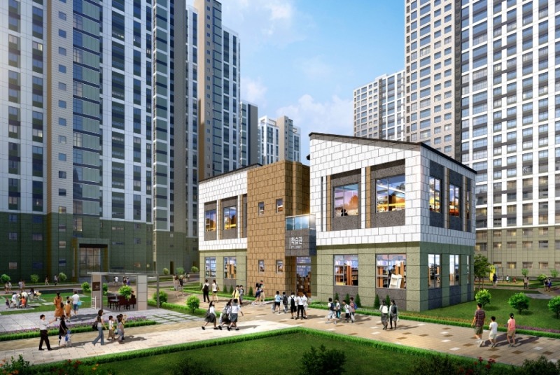 신경주 반도유보라 아이비파크 별동학습관.(사진=반도건설)