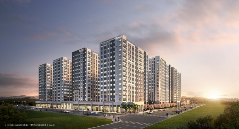 수원 금호 리첸시아 퍼스티지 투시도