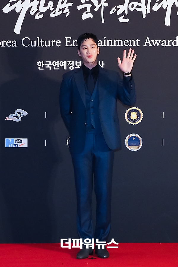 안보현, 대한민국 문화연예대상 시상식
