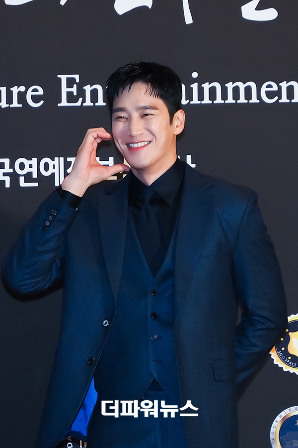 안보현, 대한민국 문화연예대상 시상식